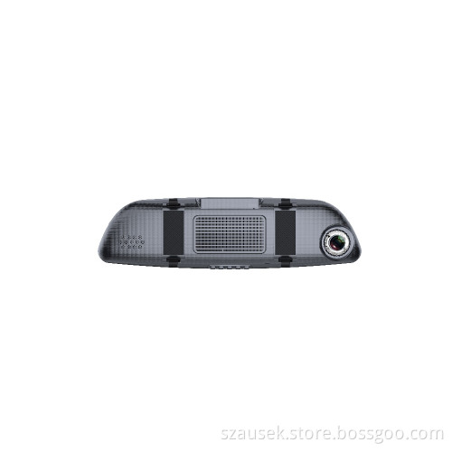 Latest 7.0 inch big view dual lens full hd 1080p mirror car camera rearview with night vision and g-sensor function